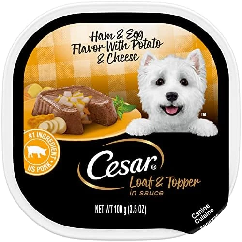 CESAR WHOLESOME BOWLS Adult Soft Wet Dog Food Toppers Beef, Chicken, Purple Potatoes & Carrots Recipe, (10) 3 Oz. Bowls 17 CESAR WHOLESOME BOWLS Adult Soft Wet Dog Food Toppers Beef, Chicken, Purple Potatoes & Carrots Recipe, (10) 3 Oz. Bowls - Image 15