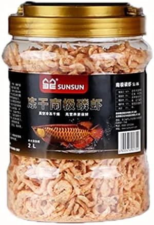 JackSuper 3000ml Fish Food Aquarium Pond Fish Food Arowana Food Floating Shrimp Freeze Dried Krill Carnivore Koi Tropical Cichlid Turtle (3000ml) 8 JackSuper 3000ml Fish Food Aquarium Pond Fish Food Arowana Food Floating Shrimp Freeze Dried Krill Carnivore Koi Tropical Cichlid Turtle (3000ml) - Image 6