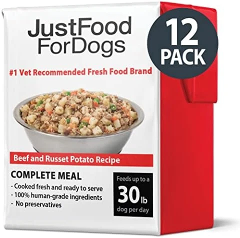 JustFoodForDogs Pantry Fresh Dog Food, Human Grade Beef, Chicken, Variety Pack (4 Pack) 10 JustFoodForDogs Pantry Fresh Dog Food, Human Grade Beef, Chicken, Variety Pack (4 Pack) - Image 8