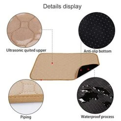 Large Pee Pads For Dog (2-Pack) Washable Puppy Wee Wee Pad Waterproof Potty Training Eco-Friendly Whelping Pet Urine Mats -Zoo Shop 51DHQmq9NmL