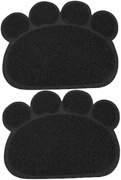 Home Messes For Soft Cats Floor Indoor And Household Pad Dish Non Litter Food Reusable Ground Cushion Rabbits Dog Dogs Mat Cute Accessory Under Cat Blanket Puppies -Zoo Shop 51DL0m3YqeL. AC