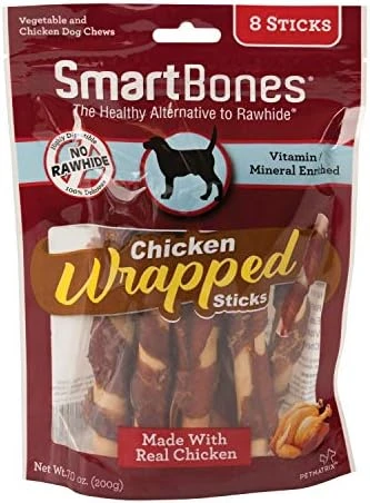 SmartBones Chicken-Wrapped Sticks, Treat Your Dog To A Rawhide-Free Chew Made With Real Chicken And Vegetables 10 SmartBones Chicken-Wrapped Sticks, Treat Your Dog To A Rawhide-Free Chew Made With Real Chicken And Vegetables - Image 8