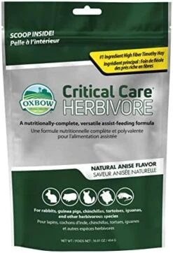 Oxbow Animal Health Critical Care, Herbivore, Apple-Banana Flavor, 454 Gram Bag, 1-lbs (70105) -Zoo Shop 51DazGOmCAL. AC