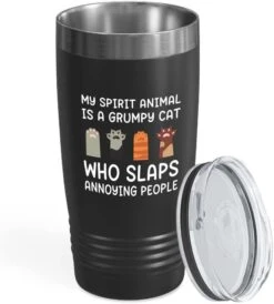 Flairy Land Cat Lady Black Tumbler 20oz - Appreciate Felines -Cat Paw Cat Parents Cat Mama Cat Lover Kitties Purr Feline Mom 22 Flairy Land Cat Lady Black Tumbler 20oz - Appreciate Felines -Cat Paw Cat Parents Cat Mama Cat Lover Kitties Purr Feline Mom -Zoo Shop 51E3vg8pqsL. AC