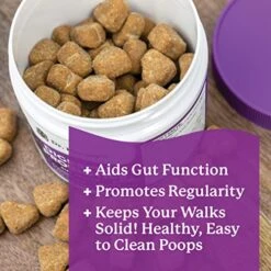 Dr. Harvey's Digestive Probiotic Soft Chews For Dogs, 7 Probiotics For Gut Health, Diarrhea And Bowel Support, Peanut Butter Flavor (90 Chews) -Zoo Shop 51EFPhmMigL