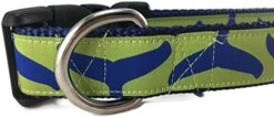Ocean Dog Collar, Caninedesign, Quick Release Buckle, 1 Inch Wide, Adjustable, Nylon, Medium And Large (Sharks, Large 15-22") -Zoo Shop 51EKhL3xc9L. AC 1
