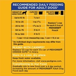 PEDIGREE Complete Nutrition Adult Dry Dog Food Roasted Chicken, Rice & Vegetable Flavor Dog Kibble, 33 Lb. Bag 13 PEDIGREE Complete Nutrition Adult Dry Dog Food Roasted Chicken, Rice & Vegetable Flavor Dog Kibble, 33 Lb. Bag -Zoo Shop 51EVQMOi5XL