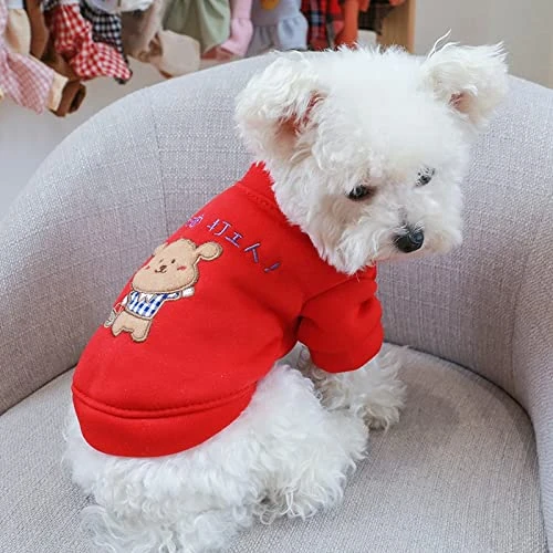 Dog Clothes Worker Funny Sweatshirt Hoodie For Small Dog Puppy Pet Cat All Season Pet Cute Costume Clothes Shirt A1 M A1 M 4 Dog Clothes Worker Funny Sweatshirt Hoodie For Small Dog Puppy Pet Cat All Season Pet Cute Costume Clothes Shirt A1 M A1 M - Image 2