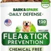 Flea And Tick Prevention For Dogs Chewable Tablets - All Natural Flea & Tick Chews - Flea Chewables Pills For Dogs - All Breeds And Ages - Made In USA - Bacon - 120 Treats 2 Flea And Tick Prevention For Dogs Chewable Tablets - All Natural Flea & Tick Chews - Flea Chewables Pills For Dogs - All Breeds And Ages - Made In USA - Bacon - 120 Treats -Zoo Shop 51EbzQRSppL