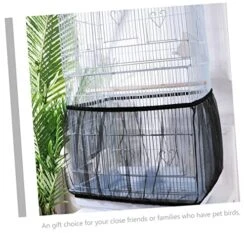 Bird Cages For Parrots Bird Cage Adjustable Bird Cage Net Cage Net Cover Pet Gauze Protective Cover Black Catcher Guard Net Bird Cage Accessory The Birdcage -Zoo Shop 51EehnsYzLL