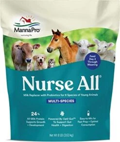 Manna Pro Nurse All Multi-Species Milk Replacer | Great For Puppies And Kittens | 3.5 Lb -Zoo Shop 51EyV4Dsi2L. AC