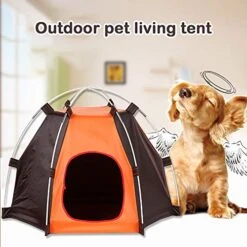 SONGBIRDTH Folding Anti-Ultraviolet Waterproof Pet Tent Patchwork House For Small Dog Cat,Breathable Cotton Blend,Removable Easy To Clean 10 SONGBIRDTH Folding Anti-Ultraviolet Waterproof Pet Tent Patchwork House For Small Dog Cat,Breathable Cotton Blend,Removable Easy To Clean -Zoo Shop 51F2WRR7ySL