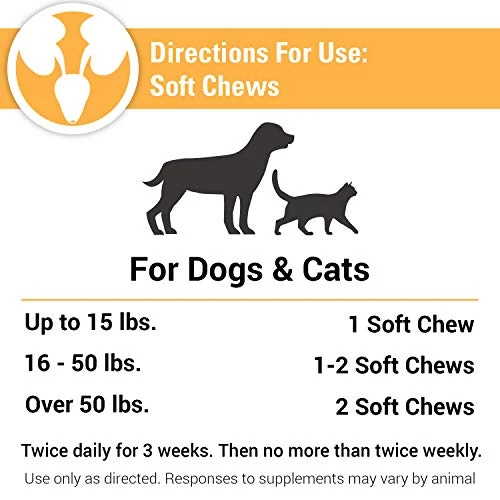 Vet Classics Cranberry Comfort Urinary Tract Pet Supplement For Dogs, Cats – Maintains Dog Bladder Health, Cat Bladder Control – Pet Supplements For Incontinence – 65 Soft Chews 5 Vet Classics Cranberry Comfort Urinary Tract Pet Supplement For Dogs, Cats – Maintains Dog Bladder Health, Cat Bladder Control – Pet Supplements For Incontinence – 65 Soft Chews - Image 3