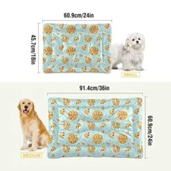 Food Pizza Dog Bed Cat Bed Soft Comfortable Pet Bed Non-Slip Calming Kennel Pad For Small Medium Large Dogs Cats 2116507 11 Food Pizza Dog Bed Cat Bed Soft Comfortable Pet Bed Non-Slip Calming Kennel Pad For Small Medium Large Dogs Cats 2116507 -Zoo Shop 51F9vJLY3vL