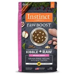 Instinct Raw Boost Small Breed Grain Free Recipe With Real Chicken Natural Dry Dog Food, 4 Lb. Bag