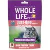 Whole Life Pet Just One Salmon - Cat Treat Or Topper - Human Grade, Freeze Dried, One Ingredient - Protein Rich, Grain Free, Made In The USA
