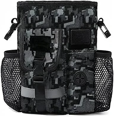 GENERIC Qpuppy Dog Treat Training Pouch – Easily Carries Pet Toys, Kibble, Treats – Built-in Poop Bag Dispenser – 4 Ways To Wear Military Black (Camo Black) 6 GENERIC Qpuppy Dog Treat Training Pouch – Easily Carries Pet Toys, Kibble, Treats – Built-in Poop Bag Dispenser – 4 Ways To Wear Military Black (Camo Black) - Image 4