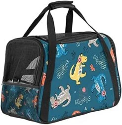 Pet Carrier Cute Cat Fish Food Pattern Soft-Sided Pet Travel Carriers For Cats,Dogs Puppy Comfort Portable Foldable Pet Bag Airline Approved 23 Pet Carrier Cute Cat Fish Food Pattern Soft-Sided Pet Travel Carriers For Cats,Dogs Puppy Comfort Portable Foldable Pet Bag Airline Approved -Zoo Shop 51G0GObYiWS. AC