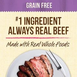 Merrick Lil' Plates Grain Free Small Dog Food, Itsy Bitsy Beef Stew Recipe, Wet Dog Food - (12) 3.5 Oz. Tubs 10 Merrick Lil' Plates Grain Free Small Dog Food, Itsy Bitsy Beef Stew Recipe, Wet Dog Food - (12) 3.5 Oz. Tubs -Zoo Shop 51G5rKtr0eL