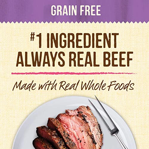 Merrick Lil' Plates Grain Free Small Dog Food, Itsy Bitsy Beef Stew Recipe, Wet Dog Food - (12) 3.5 Oz. Tubs 5 Merrick Lil' Plates Grain Free Small Dog Food, Itsy Bitsy Beef Stew Recipe, Wet Dog Food - (12) 3.5 Oz. Tubs - Image 3