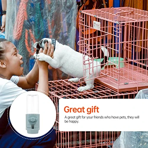 Rabbit Food Auto Feeder Hanging Automatic Water Feeder Dog Water Bottle Automatic Pet Water Bottle For Bird Hamster Guinea Pigs Chinchilla Parrot Sky- Blue Rabbit Water Bowl Parakeet Food 4 Rabbit Food Auto Feeder Hanging Automatic Water Feeder Dog Water Bottle Automatic Pet Water Bottle For Bird Hamster Guinea Pigs Chinchilla Parrot Sky- Blue Rabbit Water Bowl Parakeet Food - Image 2