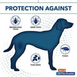 Hartz UltraGuard Pro Topical Flea & Tick Prevention For Dogs And Puppies, 31-60 Lbs 6 Monthly Treatments -Zoo Shop 51G9FX4i4nL