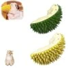 ZOVALI Durian Multifunctional Toys,Durian Cat Scratcher, Cat Scratcher Durian Comb, Massaging And Removing Floating Hair Cat Dog Mint Toys (Green+Yellow) -Zoo Shop 51GB3zeyMyL