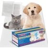 IMMCUTE Dog Pee Pads 23"x36" -30 Count | Puppy Pee Training Pads Super Absorbent & Leak-Proof | Disposable Pet Piddle And Potty Pads For Puppies | Dogs | Doggie| Cats | Rabbits -Zoo Shop 51GI7wYRQBL