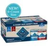Blue Buffalo Homestyle Recipe Chicken & Beef Pate Wet Dog Food Variety Pack For Adult Dogs, Whole Grain, 12.5 Oz. Cans (6 Pack)