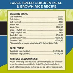 AvoDerm Natural Chicken Meal & Brown Rice Formula Large Breed Dry Dog Food, For Pet Food Allergy Support, 26 Lb 11 AvoDerm Natural Chicken Meal & Brown Rice Formula Large Breed Dry Dog Food, For Pet Food Allergy Support, 26 Lb -Zoo Shop 51GPFCTgdLL