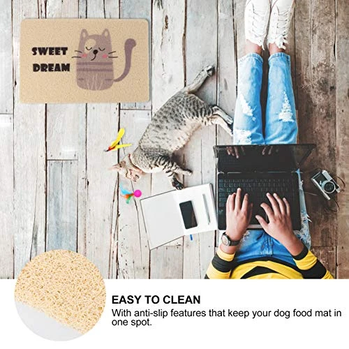 Cat Litter Catcher Rug Large Cat Litter Mat Large Cat Litter Mat Cat Litter Mat Soft PVC Rug Traps Litter From Box And Cats Scatter Control For Litter Box Beige Dog Food Bowl Mat 7 Cat Litter Catcher Rug Large Cat Litter Mat Large Cat Litter Mat Cat Litter Mat Soft PVC Rug Traps Litter From Box And Cats Scatter Control For Litter Box Beige Dog Food Bowl Mat - Image 5
