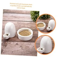 OFFSCH 1 Set Rutin Chicken Drinker Pet Feeder Pigeon Feeder Food Containers Chicken Water Cups Dog Water Dispenser Reptile Feeding Dish Pet Feeding Supplies Poultry Feeding Trough Pigeon -Zoo Shop 51GYi82kUCL