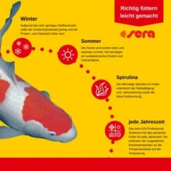 Sera 7018 KOI Professional Summer 15.4 Lb 7 Kg Pet Food, One Size -Zoo Shop 51GYtzYBIDL 1