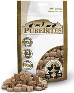 PureBites Chicken Breast & Duck Liver Freeze Dried Cat Treats (5 Pack)