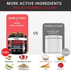 Cranberry For Dogs UTI Treatment - Urinary Tract, Bladder & Kidney Health Supplement. With Astragalus, D-Mannose, Supports UT Incontinence, Bladder Infections & Stones, Digestive Issues, 120 Chews 14 Cranberry For Dogs UTI Treatment - Urinary Tract, Bladder & Kidney Health Supplement. With Astragalus, D-Mannose, Supports UT Incontinence, Bladder Infections & Stones, Digestive Issues, 120 Chews -Zoo Shop 51GpH2SpDGL