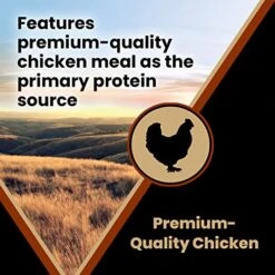 Victor Super Premium Dog Food – Chicken Meal & Brown Rice Formula - Dry Dog Food For All Normally Active Dogs Of All Life Stages – Ideal For Dogs With Meat Protein Allergies, 15 Lb -Zoo Shop 51GuT2b9jeL