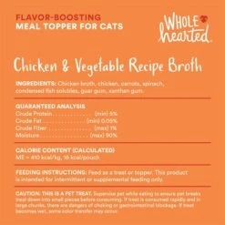 WholeHearted Flavor-Boosting Wet Cat Meal Topper Broths Variety Pack, 1.4 Oz., Count Of 12 -Zoo Shop 51GzoM6eeWL