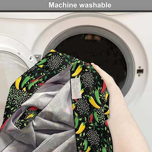 Lunarable Botanical Dog Crate Cover, Mexican Food Peppers Paprika Cuisine Kitchen Mariachi Chilli Taco Culture Cuisine, Easy To Use Pet Kennel Cover For Small Dogs Puppies Kittens, 48 Inch, Multicolor 3 Lunarable Botanical Dog Crate Cover, Mexican Food Peppers Paprika Cuisine Kitchen Mariachi Chilli Taco Culture Cuisine, Easy To Use Pet Kennel Cover For Small Dogs Puppies Kittens, 48 Inch, Multicolor