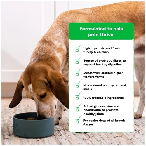 Open Farm Senior Grain-Free Dry Dog Food, Certified Humane Poultry Recipe For Older Dogs With Non-GMO Superfoods And No Artificial Flavors Or Preservatives, 4 Lbs 6 Open Farm Senior Grain-Free Dry Dog Food, Certified Humane Poultry Recipe For Older Dogs With Non-GMO Superfoods And No Artificial Flavors Or Preservatives, 4 Lbs - Image 4