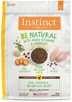 Instinct Be Natural Real Lamb & Oatmeal Recipe Natural Dry Dog Food, 24 Lb. Bag 21 Instinct Be Natural Real Lamb & Oatmeal Recipe Natural Dry Dog Food, 24 Lb. Bag -Zoo Shop 51HYszZzDL. AC