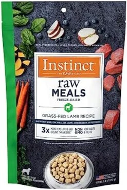 Instinct Freeze Dried Raw Meals Grain Free Recipe Dog Food - Lamb, 24 Oz. -Zoo Shop 51HbhSxwUDL. AC