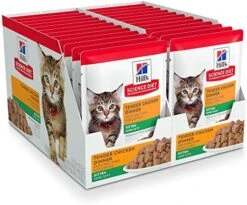 Hill's Science Diet Wet Cat Food, Kitten, Healthy Cuisine, Roasted Chicken & Rice Recipe, 2.8 Oz. Cans, 24-Pack 13 Hill's Science Diet Wet Cat Food, Kitten, Healthy Cuisine, Roasted Chicken & Rice Recipe, 2.8 Oz. Cans, 24-Pack -Zoo Shop 51HzNW0sYL. AC