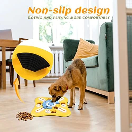 Dog Puzzle Toys,Slow Feeder Dog Bowls With Squeak Design For Dog,Interactive Dog Toys For IQ Training & Fun Feeding, Dog Games Puzzle Toys For Large,Small,Medium Dogs Puppies Cats 6 Dog Puzzle Toys,Slow Feeder Dog Bowls With Squeak Design For Dog,Interactive Dog Toys For IQ Training & Fun Feeding, Dog Games Puzzle Toys For Large,Small,Medium Dogs Puppies Cats - Image 4