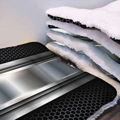 GENERIC Yellow Machine Washable Warm Mattress For Dogs And Cats Breakfast Food Cartoon Like Image Mat Double Layer Washable For Dog Bed, Couch, Sofa, Car Fast Food Dessert 25" X 35" -Zoo Shop 51ICtRz5WOL. AC