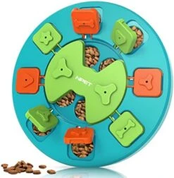 NPET Dog Puzzle Toy, Interactive Dog Toys For Small & Medium Dogs, Dog Enrichment Toys For Pet IQ Training & Mental Enrichment (Green, Level 1) 15 NPET Dog Puzzle Toy, Interactive Dog Toys For Small & Medium Dogs, Dog Enrichment Toys For Pet IQ Training & Mental Enrichment (Green, Level 1) -Zoo Shop 51IFLJ7YkvL. AC