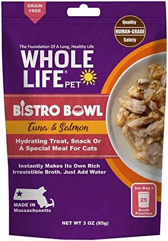 Whole Life Pet Bistro Bowl For Cats - Human Grade Instant Hydrating Treat, Snack Or Special Meal. Creates Its Own Rich Broth - Just Add Water 8 Whole Life Pet Bistro Bowl For Cats - Human Grade Instant Hydrating Treat, Snack Or Special Meal. Creates Its Own Rich Broth - Just Add Water - Image 6