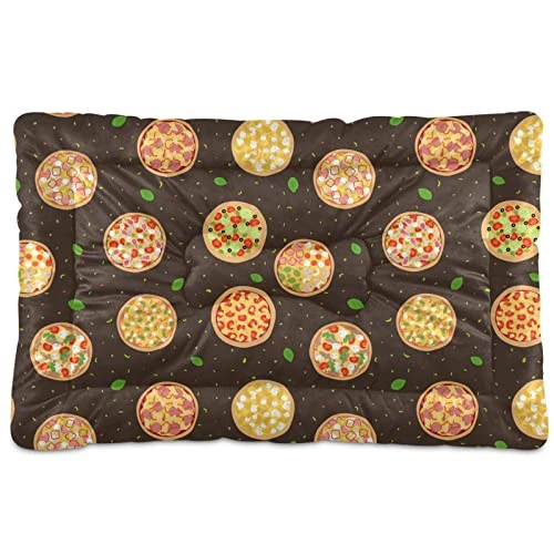 Food Pizza Dog Bed Cat Bed Soft Comfortable Pet Bed Non-Slip Calming Kennel Pad For Small Medium Large Dogs Cats 2116504 3 Food Pizza Dog Bed Cat Bed Soft Comfortable Pet Bed Non-Slip Calming Kennel Pad For Small Medium Large Dogs Cats 2116504