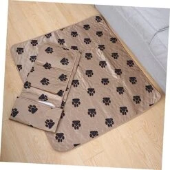 Dog Pee Pads 2pc Bibs Puppy Pads Dog Pee Pads Dog Pads Scrubable Dog Pad Brown Dog Supplies Training Puppy Pads -Zoo Shop 51IbO73XxVL