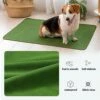 Fortune-starn 38X26IN Washable Dog Pee Pad Instant Absorb Training Pads Dog Playpen Mat Reusable Pee Pads For Dogs And Cat(Pea Green -Zoo Shop 51IbfQj7ZGL