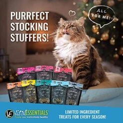 Vital Cat Freeze-Dried All-Natural Minnows Cat Treats, 0.5 Oz. -Zoo Shop 51IpghiEiBL